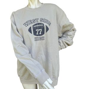 NOS 90s Y2K Vintage B.U.M. Equipment Unisex Pullover West Side High Crewneck